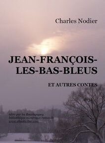 Couverture de livre avec paysage hivernal portant le titre 