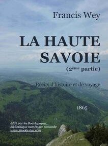 Couverture de livre avec fond de paysage de montagne. Titre : 