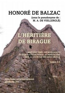 Balzac Honoré de - Annette et le criminel 1-2 Bibliothèque numériques romandes - Sylvie S. Château allemand