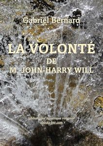 Bernard Gabriel - La Volonté de M. John-Harry Will - Bibliothèque numérique romande - Anne Van de Perre Éclaboussures dans un torrent