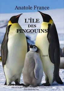 L'Île des Pingouins - Anatole France - Bibliothèque numérique romande - photo Two adult Emperor Penguins with a juvenile on Snow Hill Island, Antarctica, Ian Duffy
