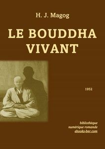Magog H. J. - Le Bouddha vivant - Bibliothèque numérique romande - R. Houy Couverture de l'édition Ferenczi 1952