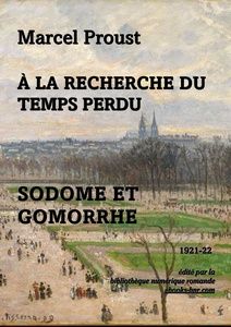 Proust Marcel – Sodome et Gomorrhe - À la recherche du temps perdu 4 - Bibliothèque numérique romande - Camille Pissarro Jardin des Tuileriesun après-midi d'hiver