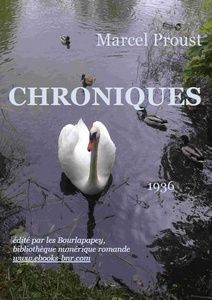 Proust Marcel – Chroniques - Bibliothèque numérique romande