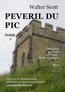 Scott Walter - Peveril du Pic (tome 1) - Bibliothèque numérique romande - photo Sylvie S.