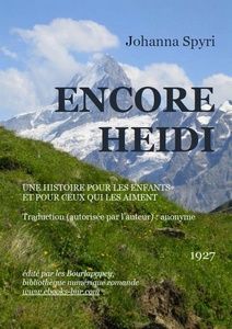 Spyri Johanna - Encore Heidi - Bibliothèque numérique romande - Sylvie Savary pâturage alpin