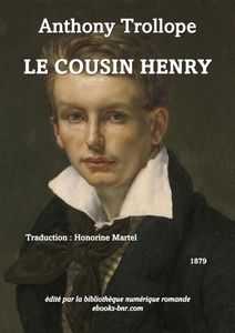 Trollope Anthony - Le Cousin Henry - Bibliothèque numérique romande - Cercle de Théodore Géricault Portrait d'un jeune homme