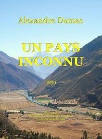 Couverture d'un livre représentant un paysage montagneux avec une rivière et des champs au premier plan. Le titre en jaune est Couverture d'un livre représentant un paysage montagneux avec une rivière et des champs au premier plan. Le titre en jaune est