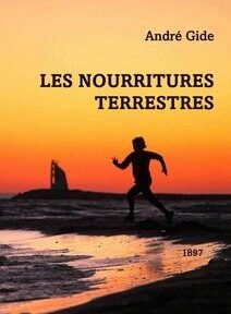 Silhouette d'une personne courant le long de la plage au coucher du soleil, avec un phare en arrière-plan. Le titre du livre Silhouette d'une personne courant le long de la plage au coucher du soleil, avec un phare en arrière-plan. Le titre du livre