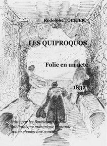 Illustration en noir et blanc d'une scène de théâtre, avec des personnages assis et un rideau en arrière-plan. Texte : Illustration en noir et blanc d'une scène de théâtre, avec des personnages assis et un rideau en arrière-plan. Texte :